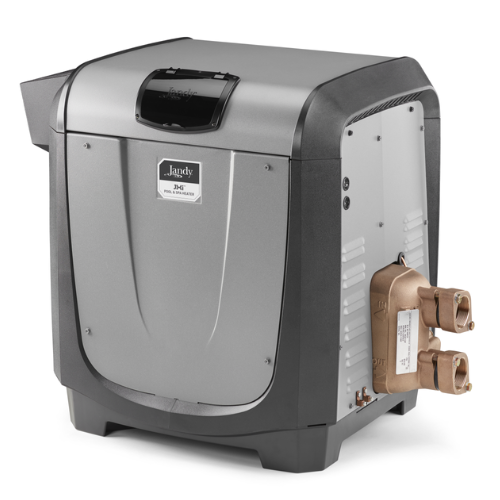 Jandy JXI400PS ASME Propane Pool & Spa Heater – 400K BTU, Bronze Headers