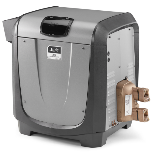 Jandy JXIQ400NC ASME Natural Gas Pool & Spa Heater – 400K BTU, Copper Heat Exchanger