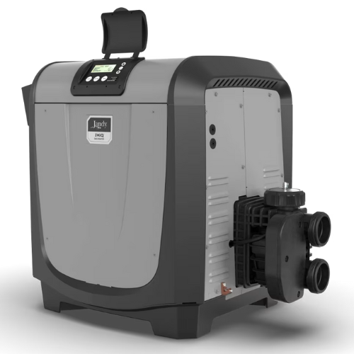 Jandy JXIQ260NS ASME Natural Gas Pool & Spa Heater – 260K BTU, Cupro-Nickel Heat Exchanger